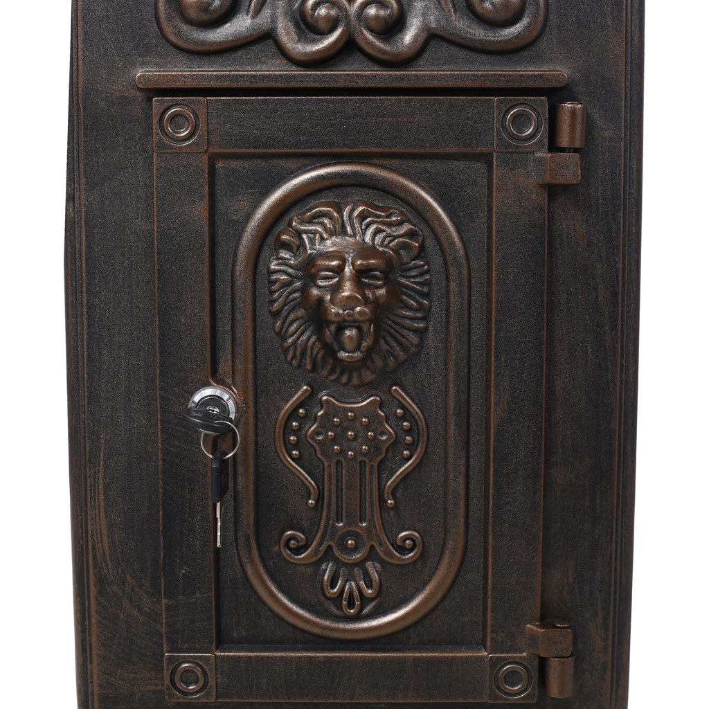 Large-Capacity Residential Mailbox - The Court