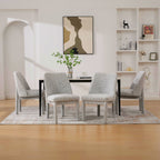 21.46" Wide Modern Minimalist Dining Chair Set of 4