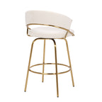 Jie Glam Fixed-height Counter Stool