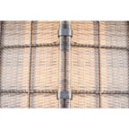 Fully Assembled 4-Seat Outdoor Wicker Sectional
