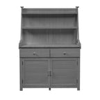 TOPMAX 65-Inch Garden Potting Bench Table