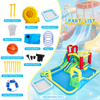 11 In1 Inflatable Slide Water Park