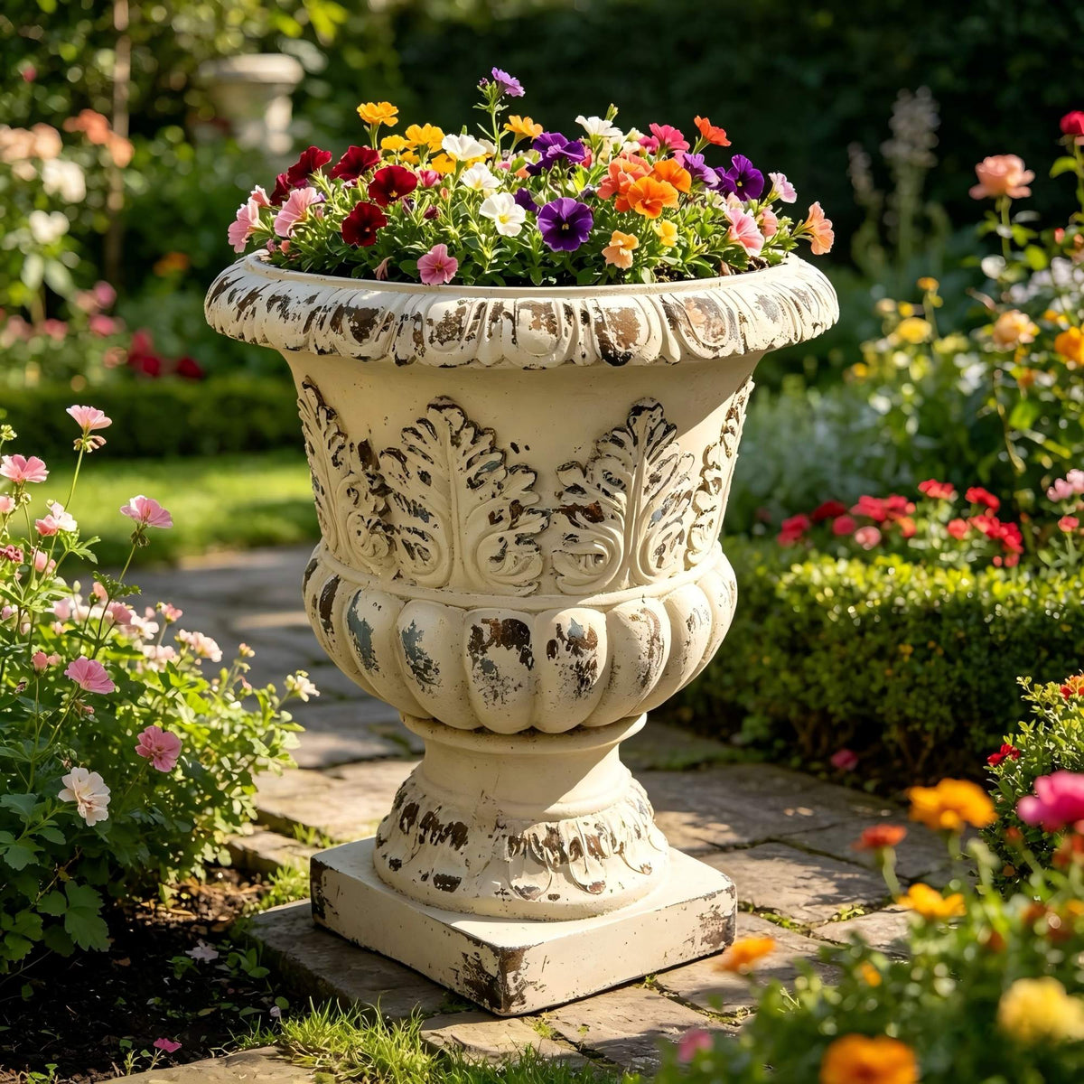 MGO Garden Planter in Antique Finish