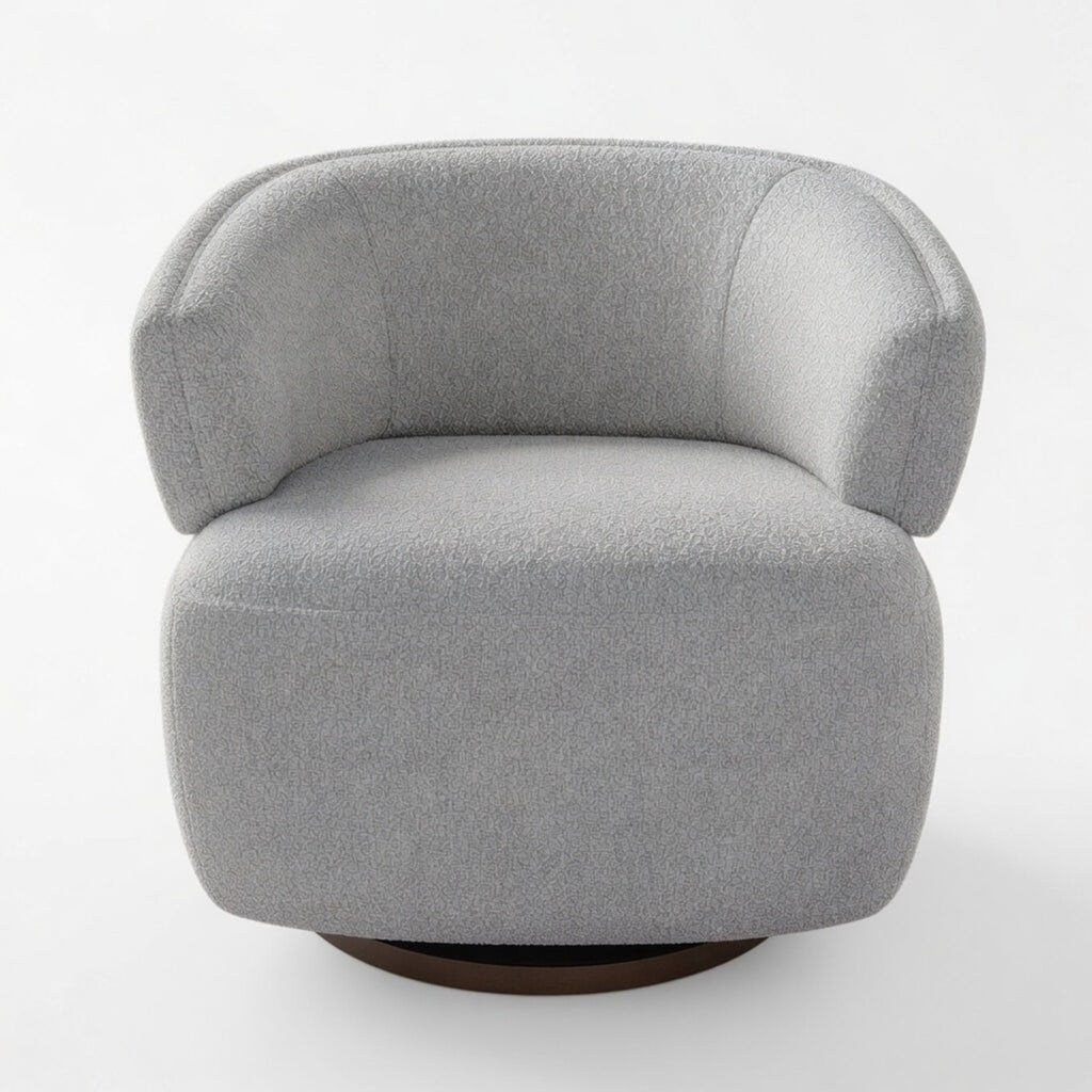 32" Swivel Barrel Accent Chair