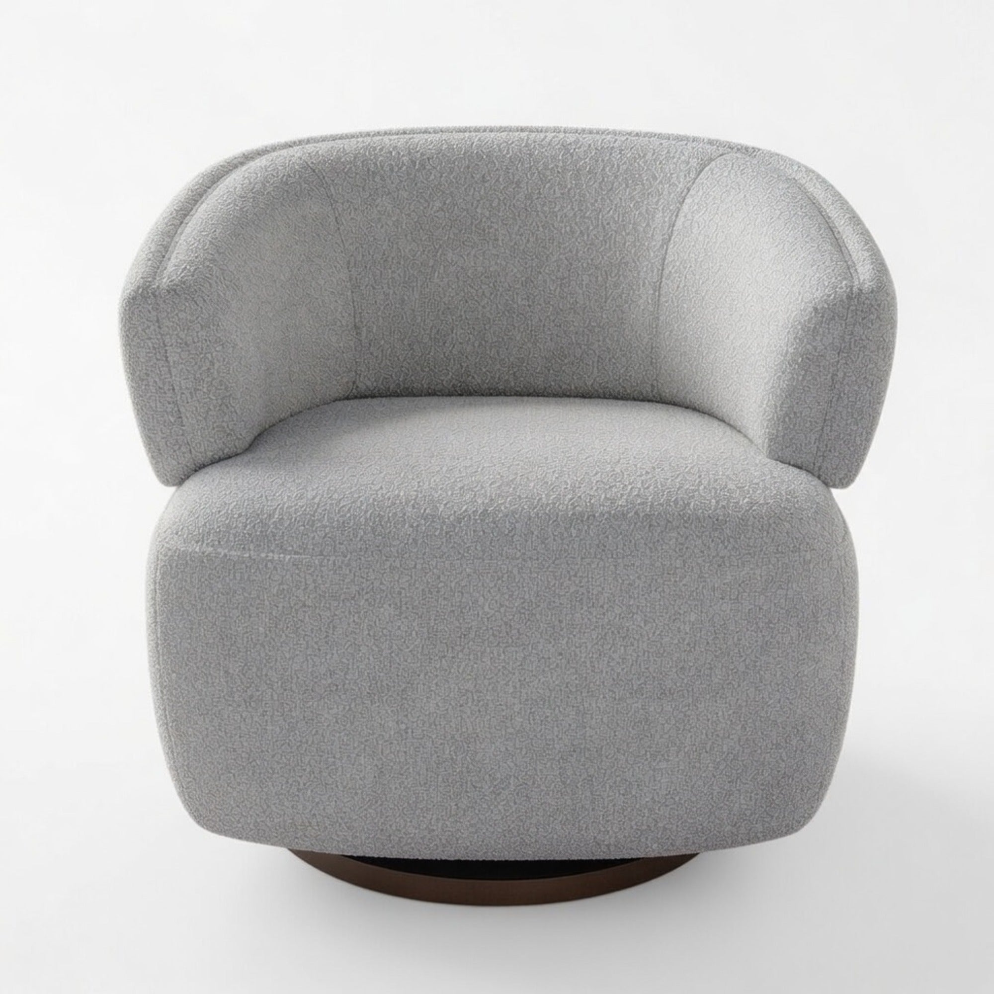 32" Swivel Barrel Accent Chair