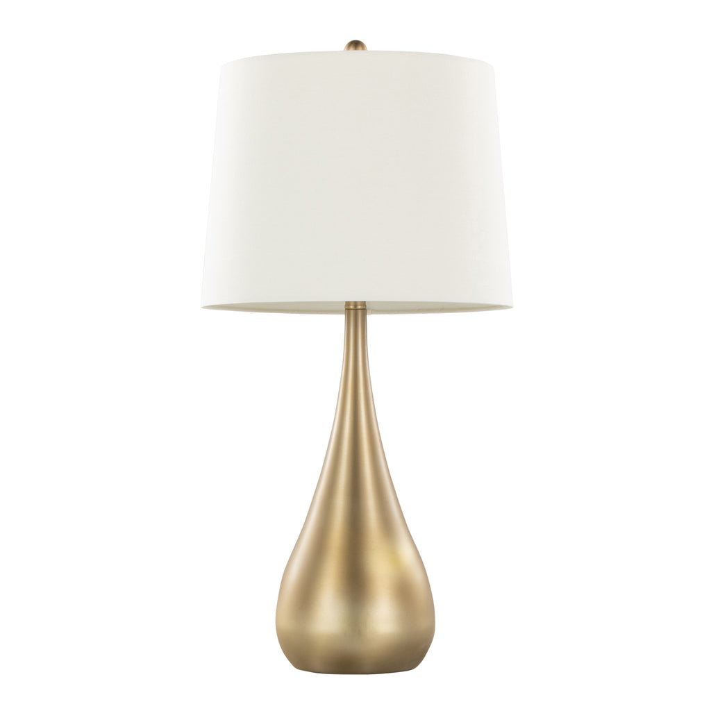 29" Contemporary Metal Table Lamp