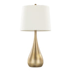 29" Contemporary Metal Table Lamp