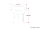 Otto Cast Aluminum Side Table