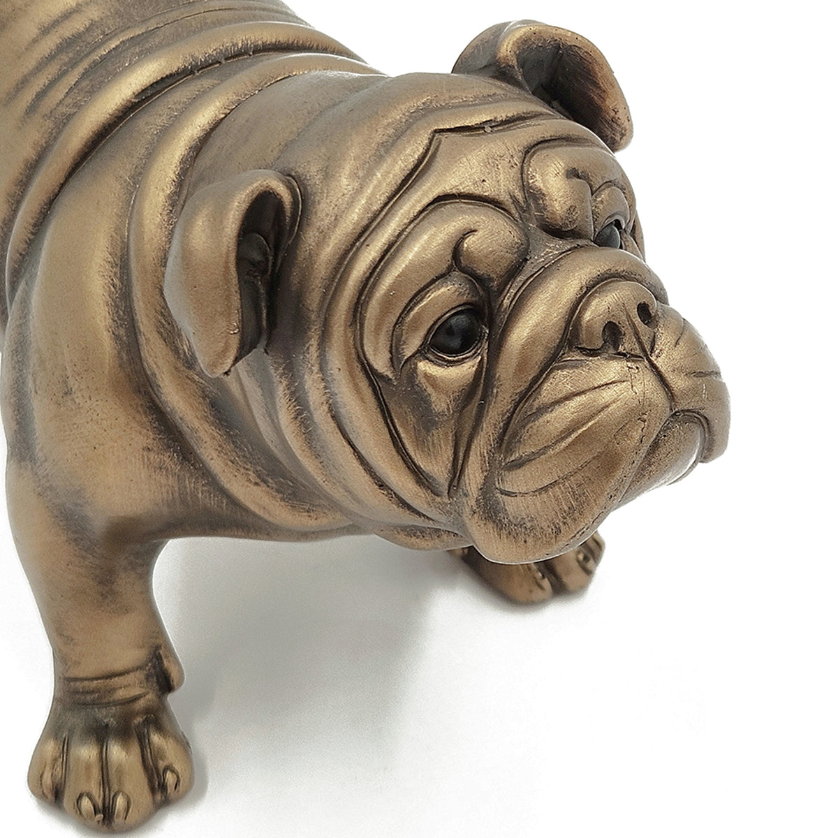Vintage Lifelike French Bulldog Figurine