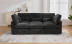 Modern Sectional Sofa with USB Ports