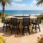 Outdoor Swivel Bar Stools