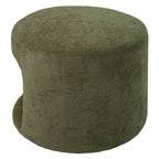 Green Pet Friendly Ottoman with Removable Pet Cushion