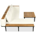 Luxury Patio Furniture Set with Removable Cushions