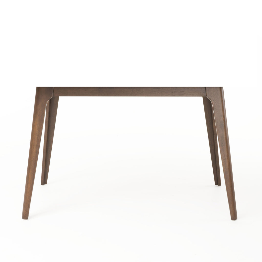 Mid-Century Modern Rubberwood Dining Table