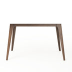 Mid-Century Modern Rubberwood Dining Table