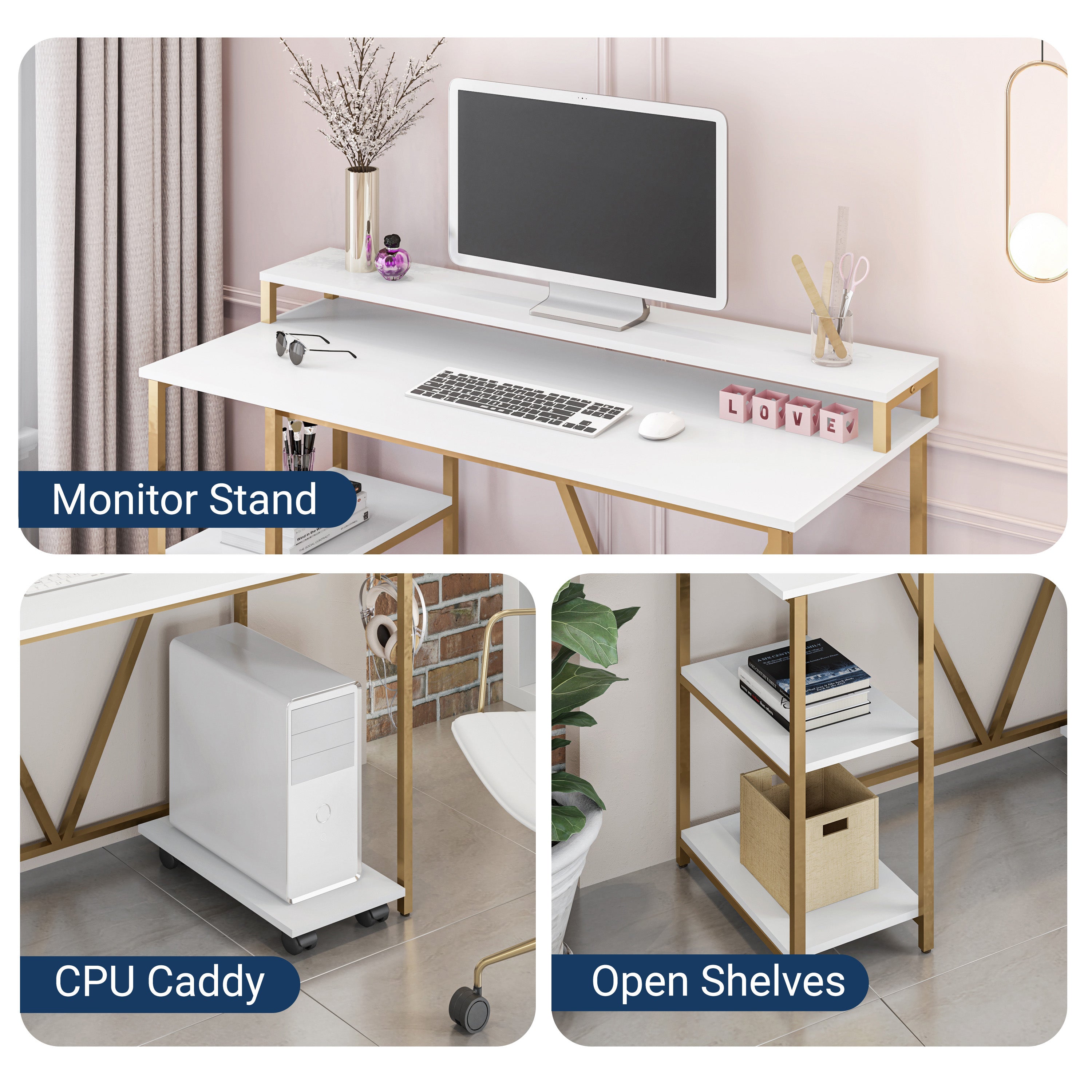 Techni Mobili Industrial Writing Desk