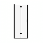Semi-Frameless Folding Pivot Hinged Shower Door
