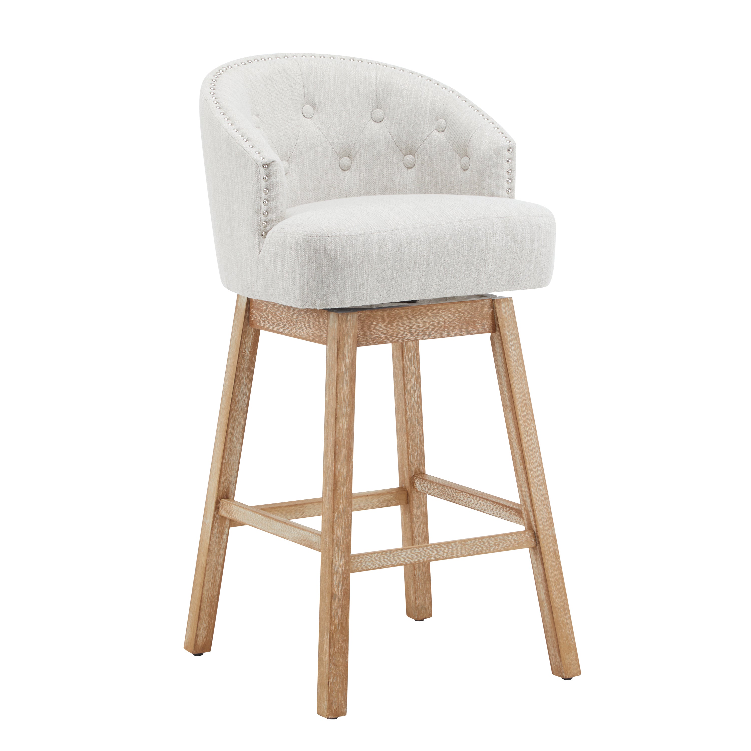 33.25" Swivel Counter Stools Set of 2