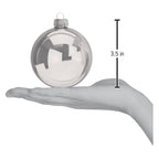 Metallics Balls - 3.5" 6 Count Ornament