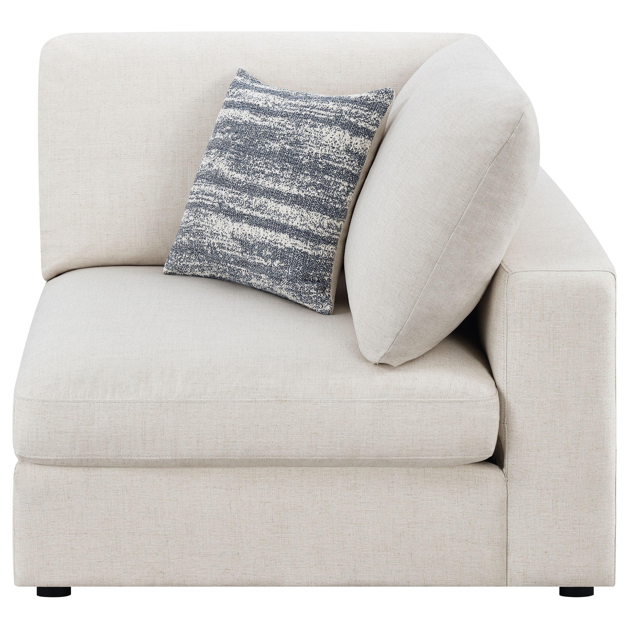 Serene Upholstered Corner Beige-CoasterEssence