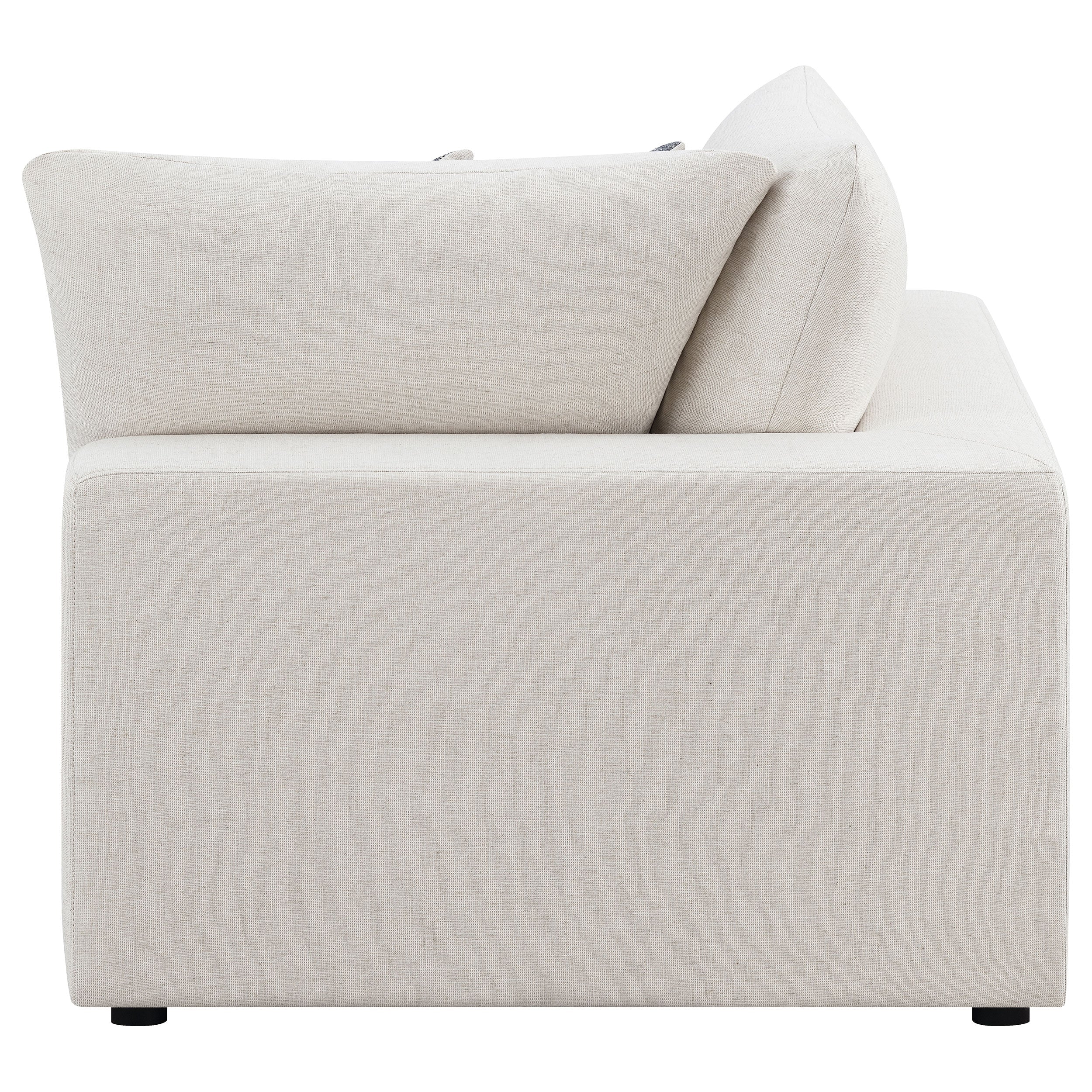 Serene Upholstered Corner Beige-CoasterEssence
