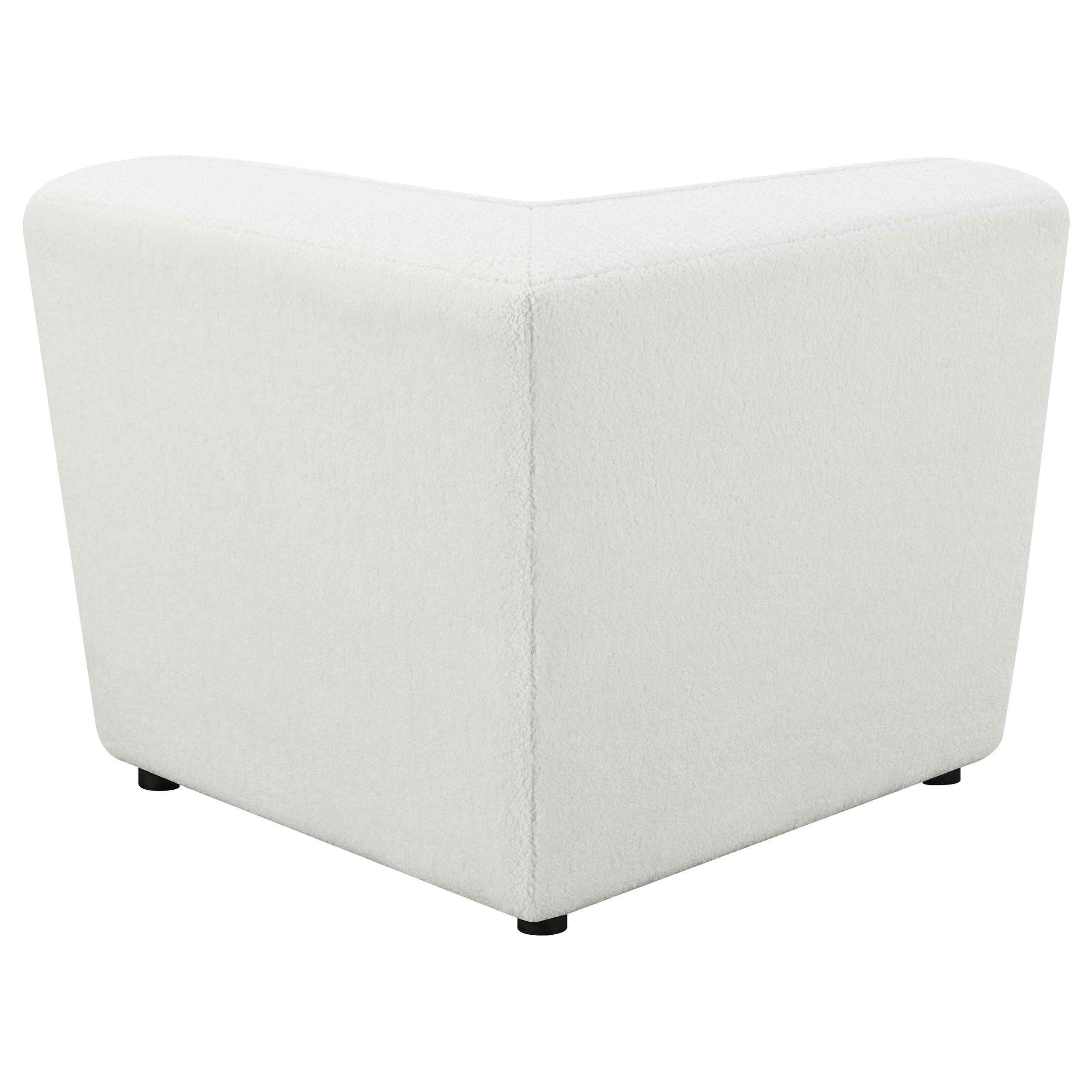 Sunny Upholstered Corner Chair Natural-CoasterElevations