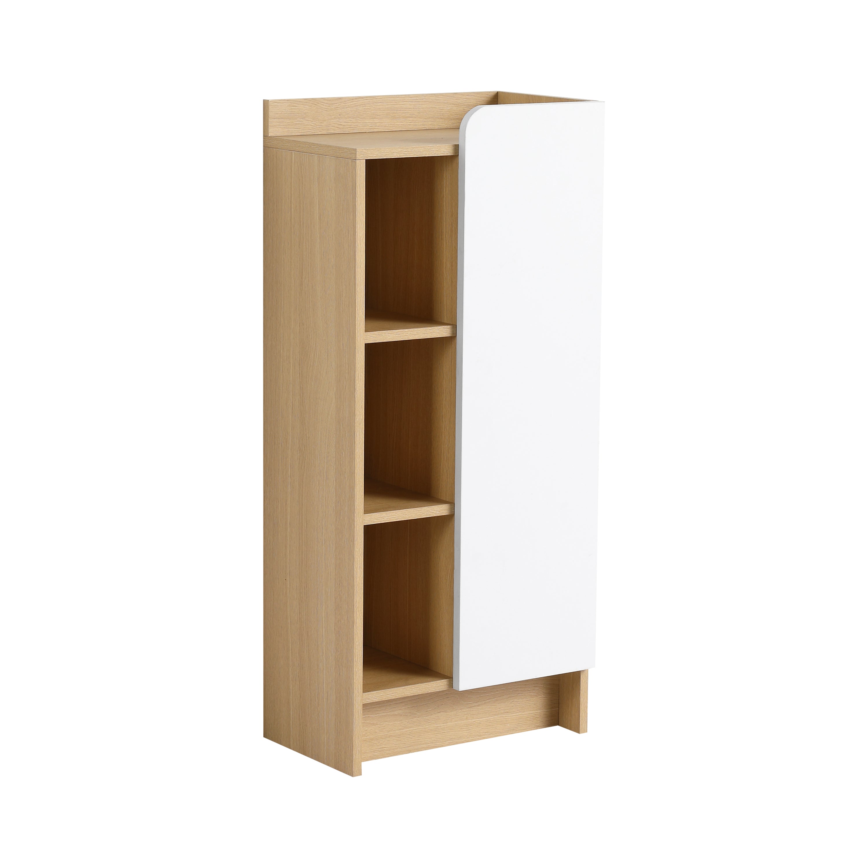16" Medium Light Bathroom Storage