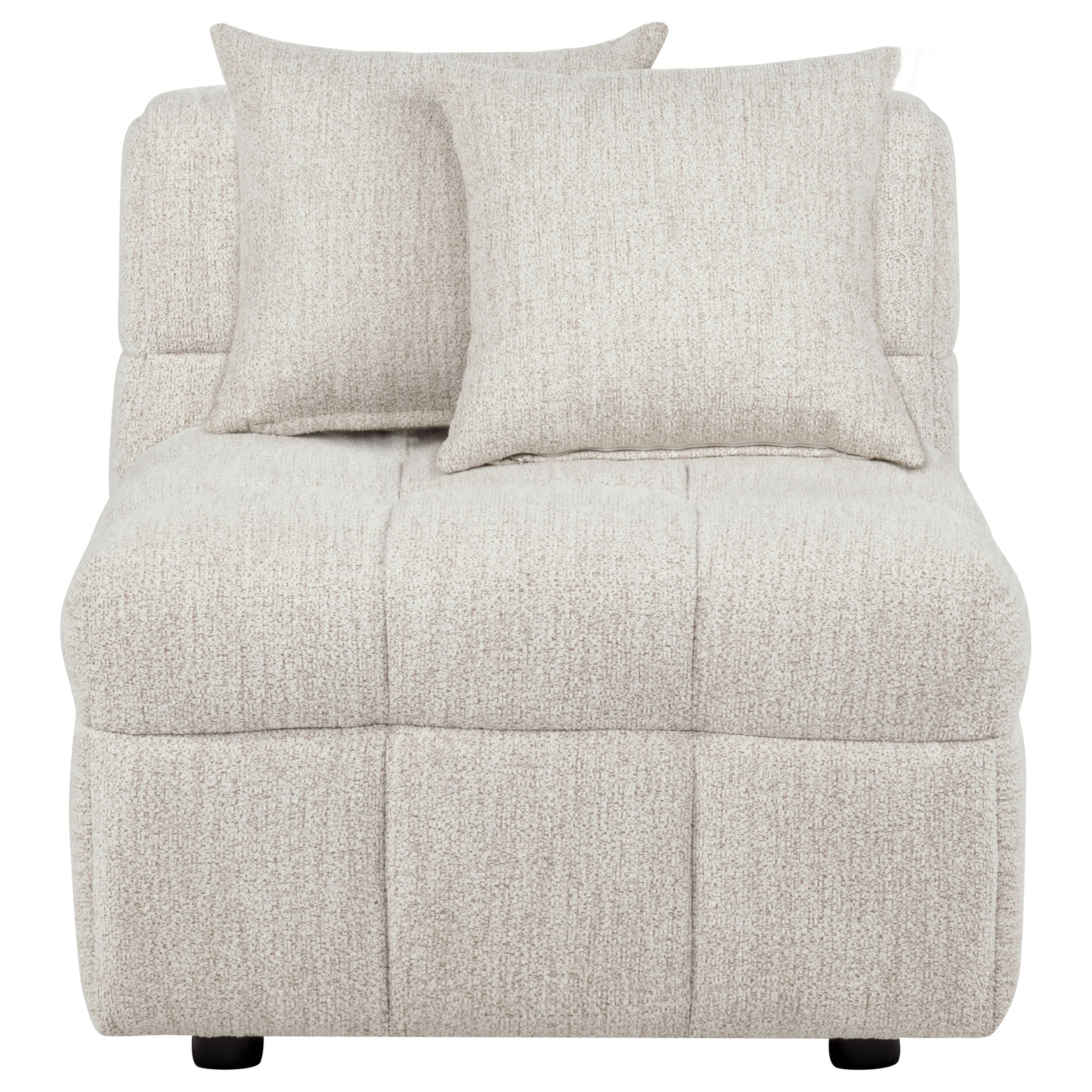 Amara Upholstered Armless Chair-