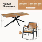 Modern 7-Piece Dining Set