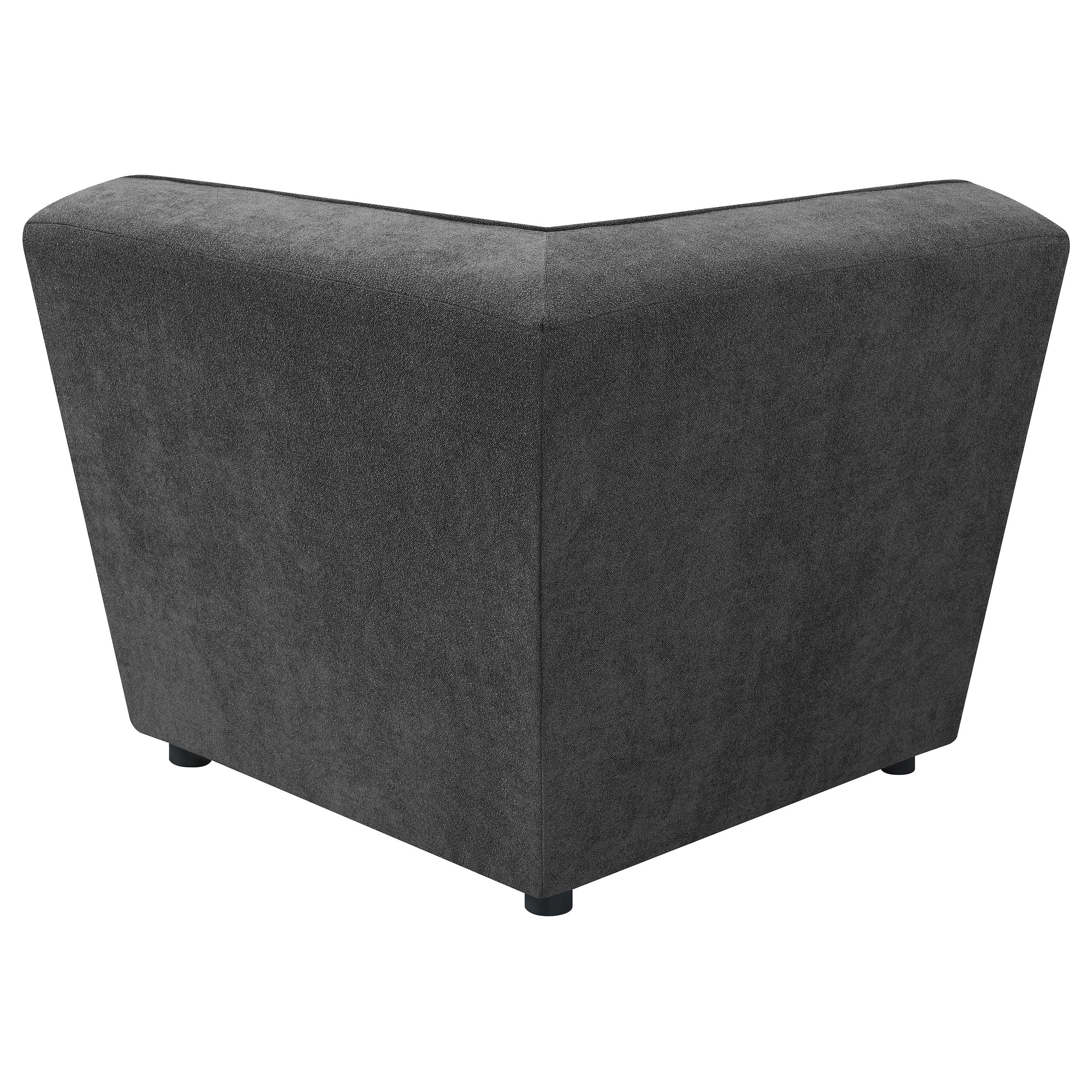 Sunny 6-piece Upholstered Modular Sectional Sofa Charcoal-