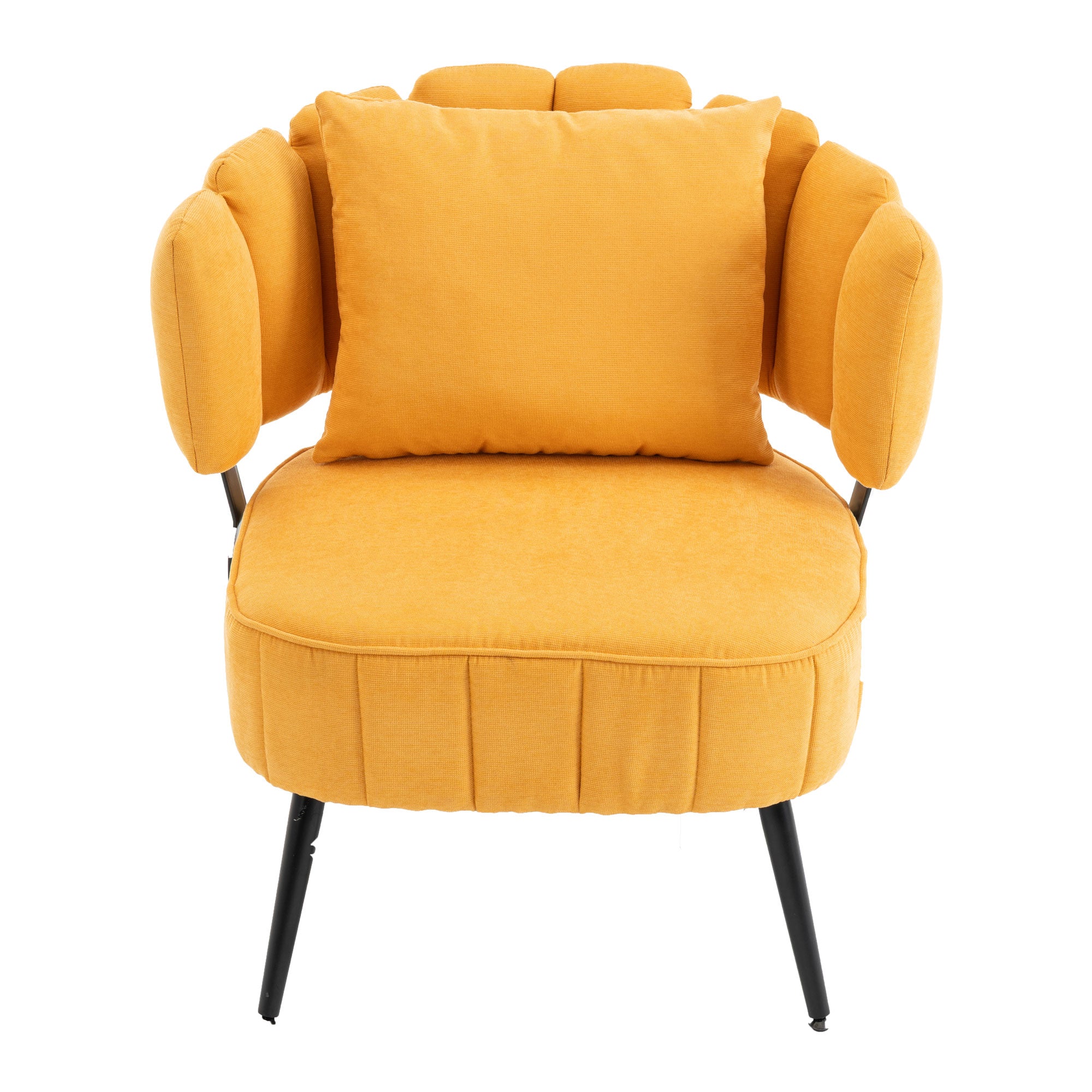 Decorative Armchair with Spring Seat Cushion and Slipcover