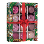 12 Count 1.5" Posh Pink Balls Ornament