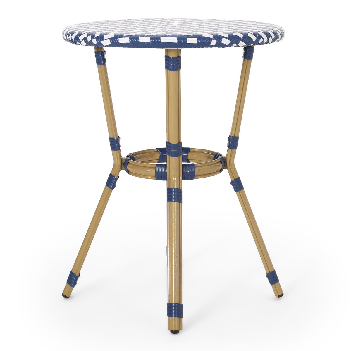 Outdoor Aluminum 3 Piece French Bistro Set