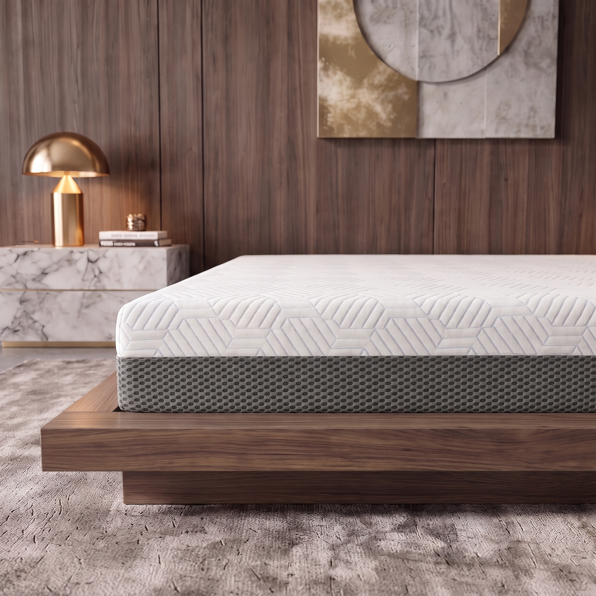 Pur Chill 8" Queen Firm Mattress With Phase Change Cooling Fabric