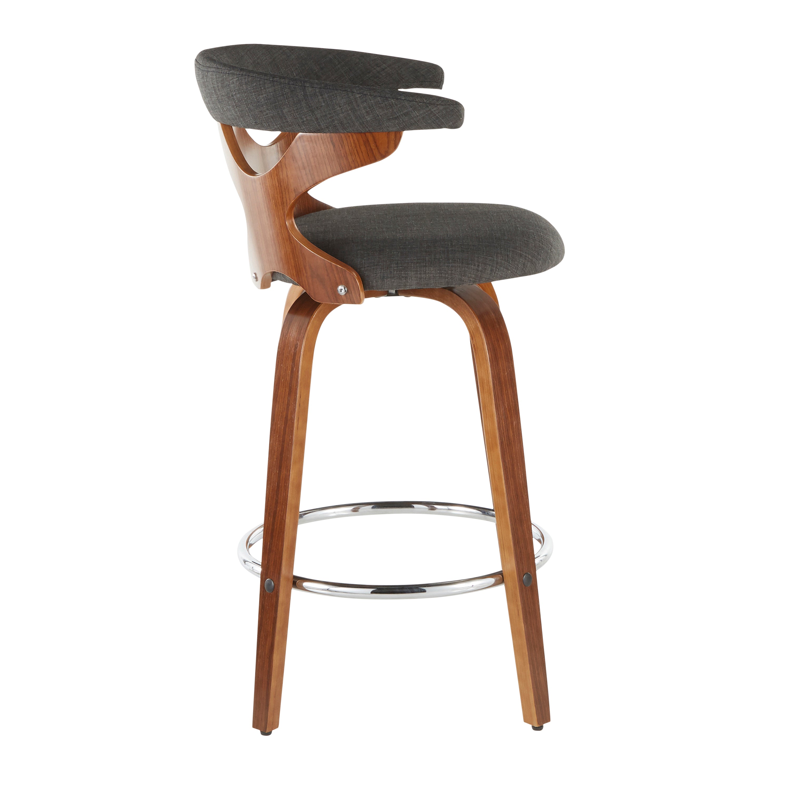 Mid-Century Modern Counter Stool