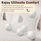 Modern Floor Sofa with Twin Size Folding Mattress