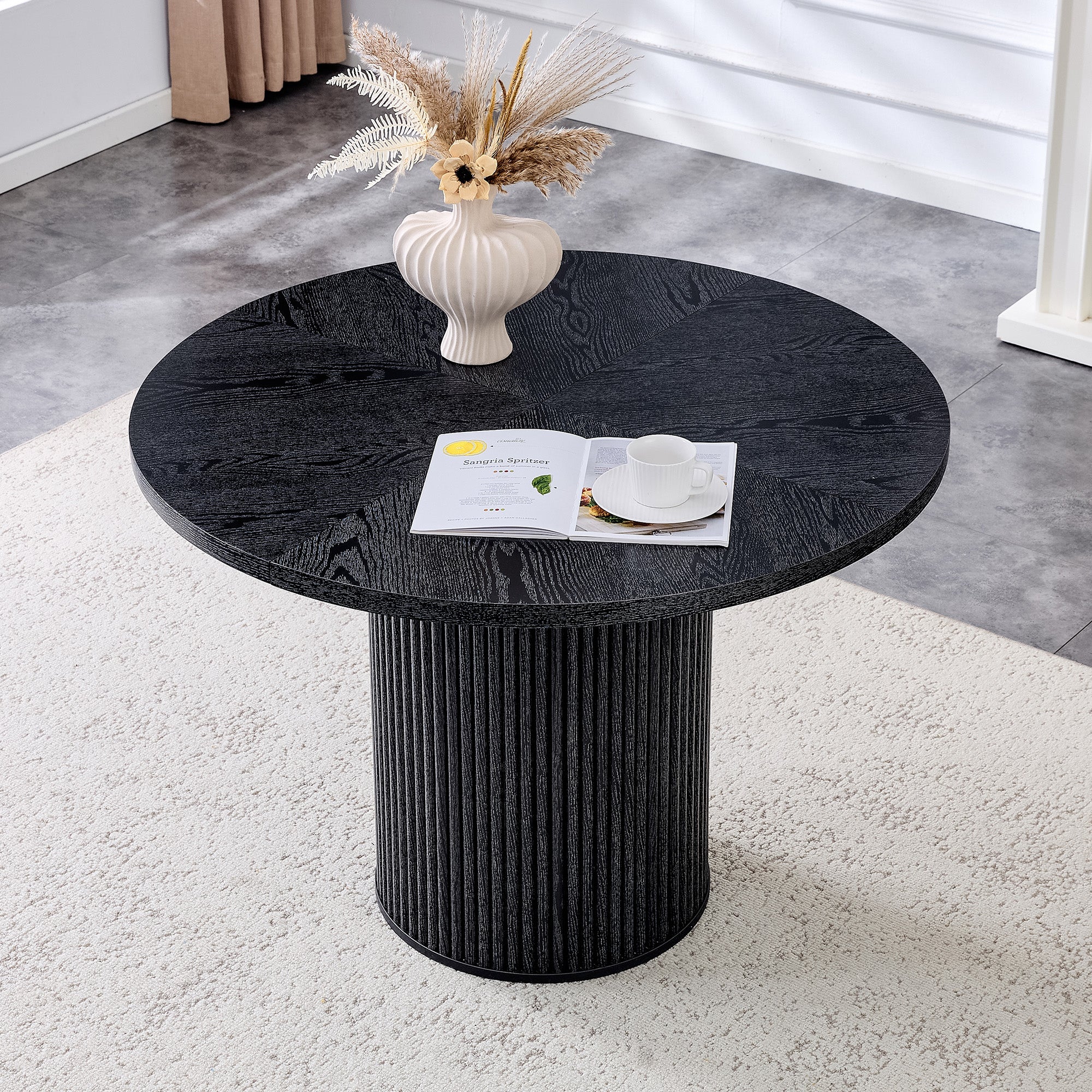 Modern Spliced Circular Dining Table