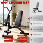 Multi-Functional Adjustable Weight Bench