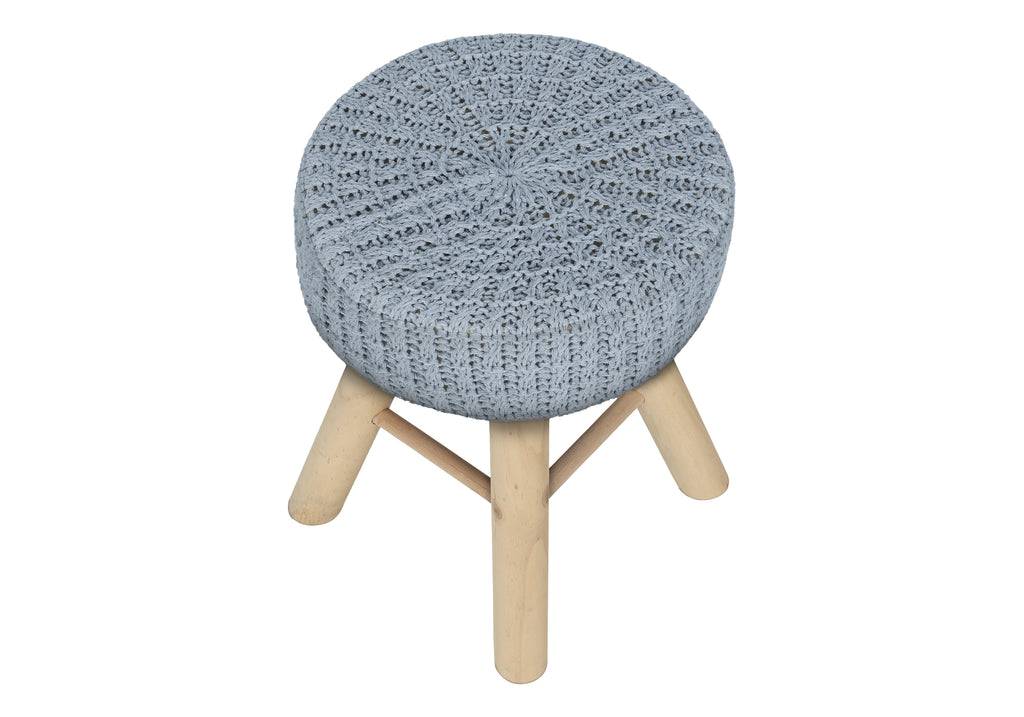 12" Round Ottoman, Pouf, Footrest, Foot Stool
