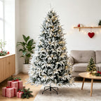 Snowy Frosted Artificial Christmas Tree