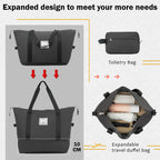 2 Piece Luggage Set with Expandable Spinner Wheels