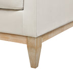 Knox 36" Modern Farmhouse Arm Chair, French