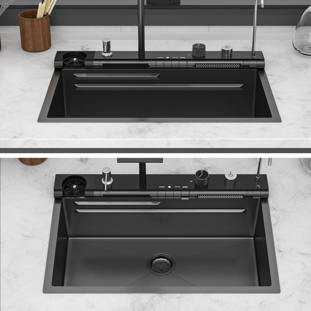 30" Gunmetal Kitchen Sink