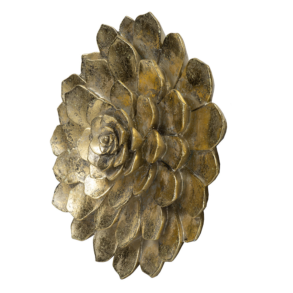 D10.2" Succulent Wall Plaque - 2 Piece Set