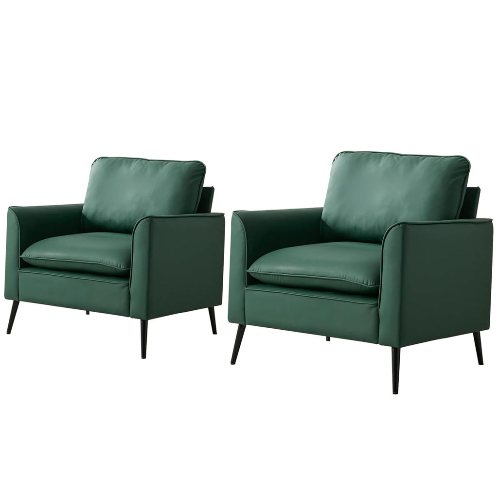 TS Cat Paw Leather Upholstered Sofa 2PC