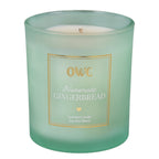 Homemade Gingerbread Candle