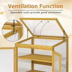 Wooden Cold Frame Greenhouse for Outdoor Gardening