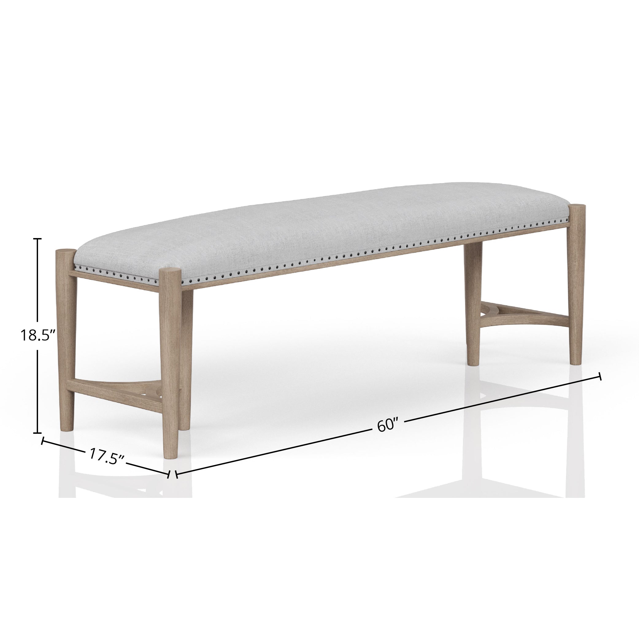 Sand Colored Bench