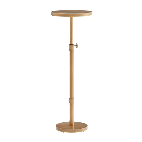 Morven Antique Adjustable Height Accent Table