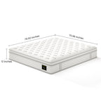 12'' Hybrid Mattress - King, Memory Foam & Pocket Springs